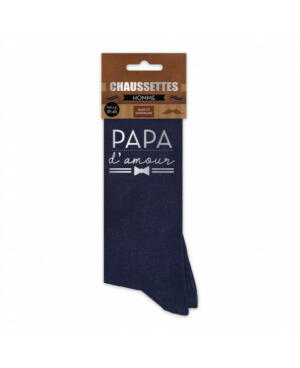 chaussettes papa d'amour