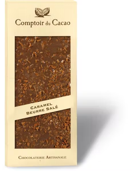 tablette chocolat au lait au caramel beurre salé