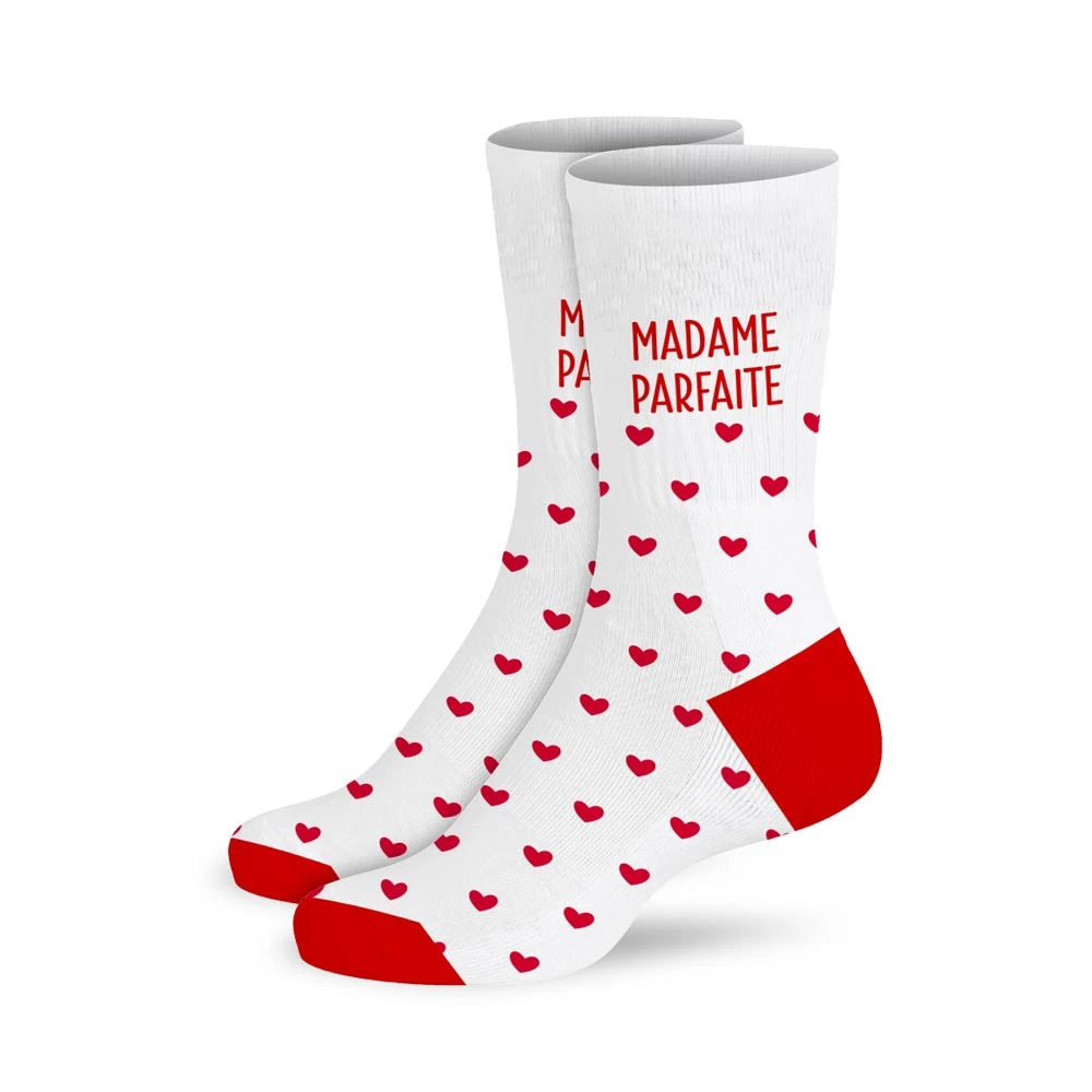 chaussettes Madame Parfaite coeur