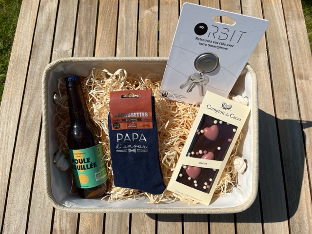 Panier Fete des pères